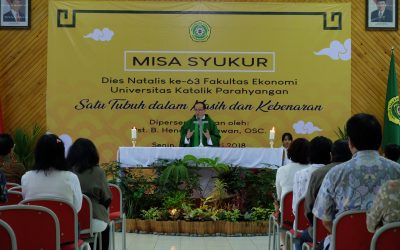 Misa Syukur dalam rangka Dies FE ke 63