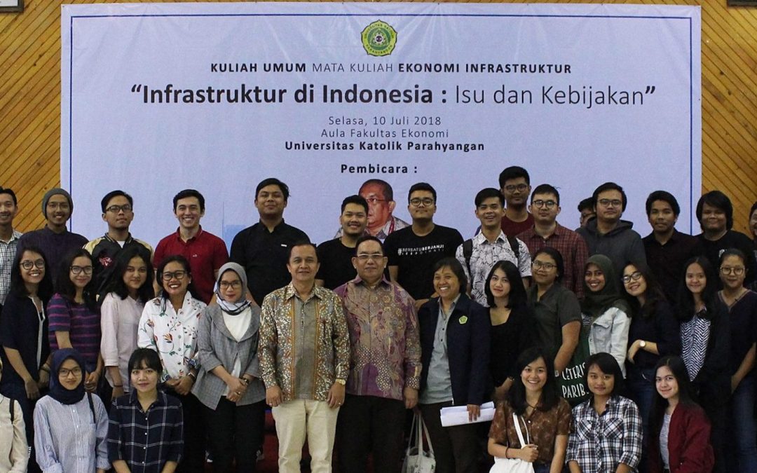 Prodi Ekonomi Pembangunan Gelar Kuliah Umum Ekonomi Infrastruktur