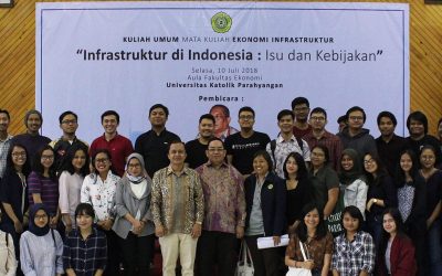 Prodi Ekonomi Pembangunan Gelar Kuliah Umum Ekonomi Infrastruktur