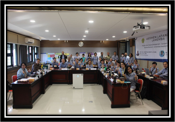 Asesmen Lapangan Akreditasi oleh LAMEMBA pada Program Studi Sarjana Manajemen